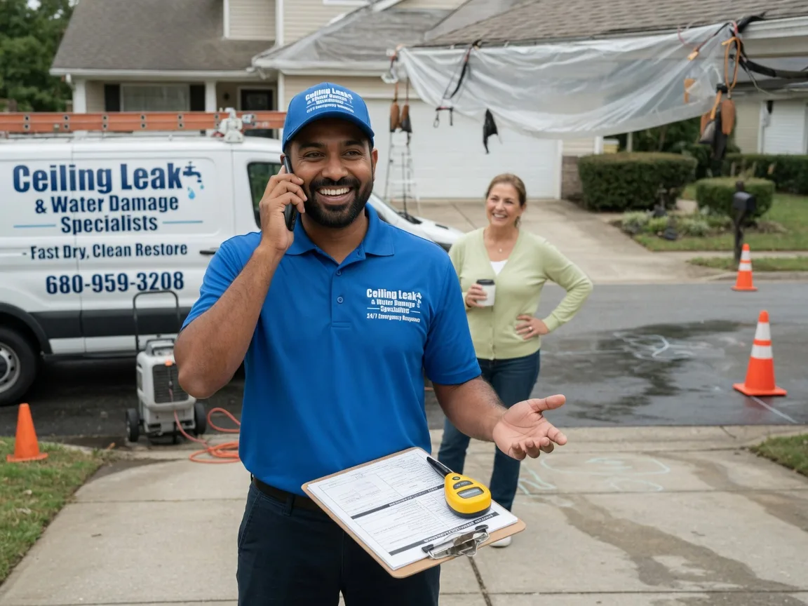 Ceiling Leak Cleanup Aitkin, MN FAQs